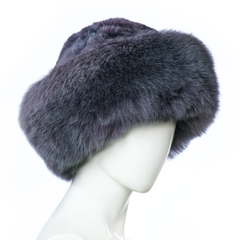 Dark gray alpaca kosako hat