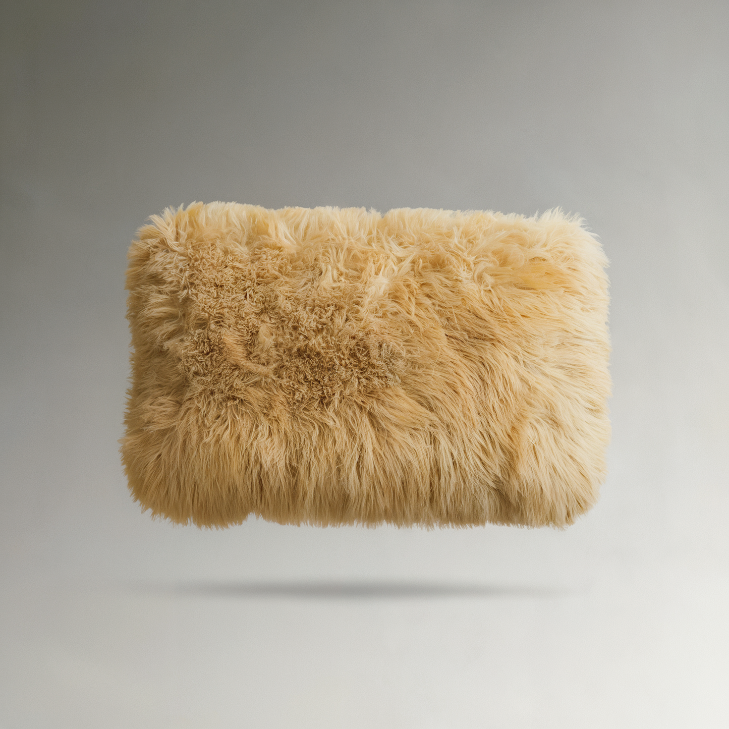 Alpaca fur cushion