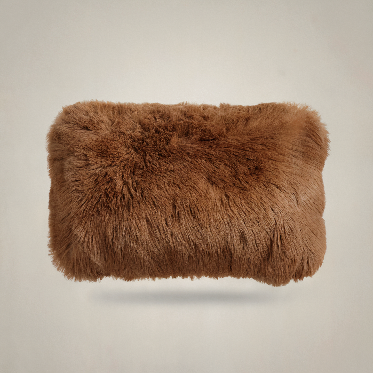 Alpaca fur cushion