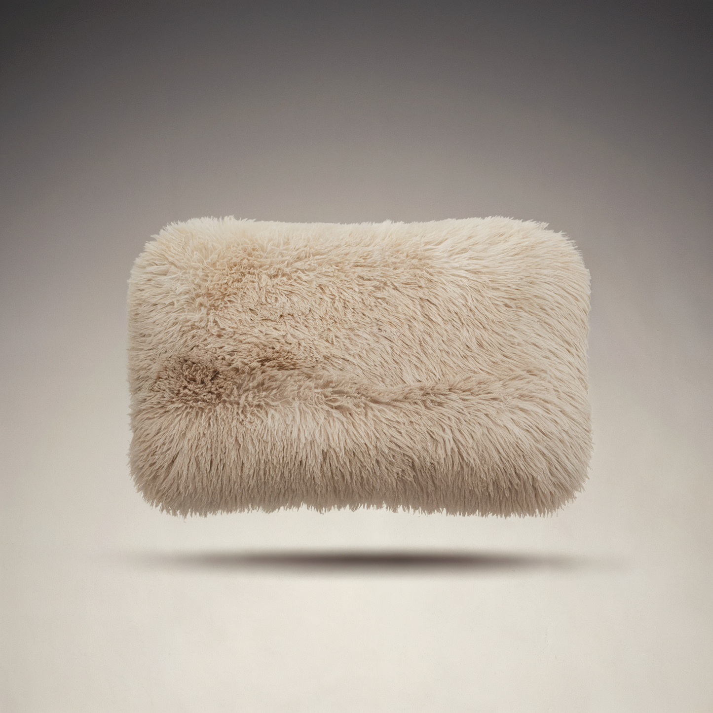 Alpaca fur cushion