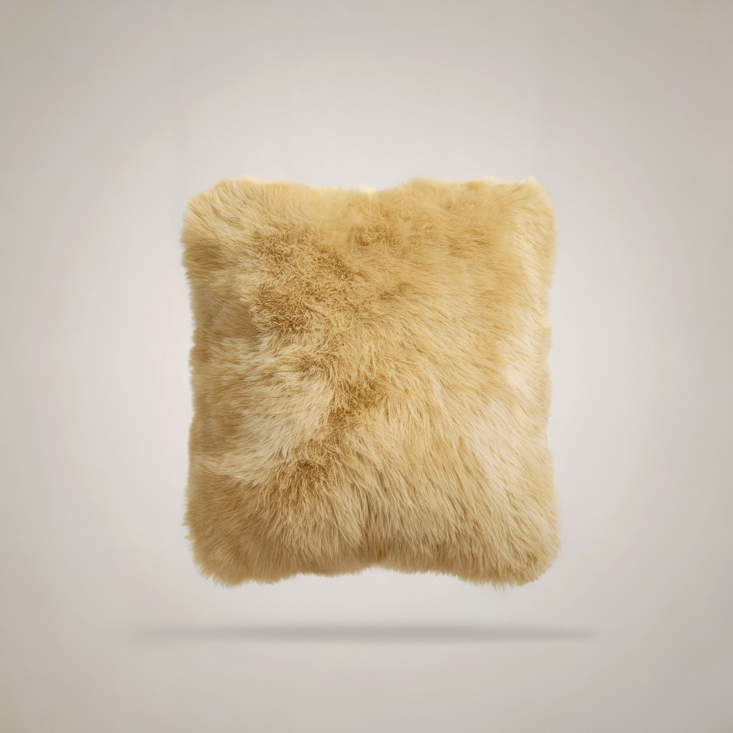 Alpaca fur cushion