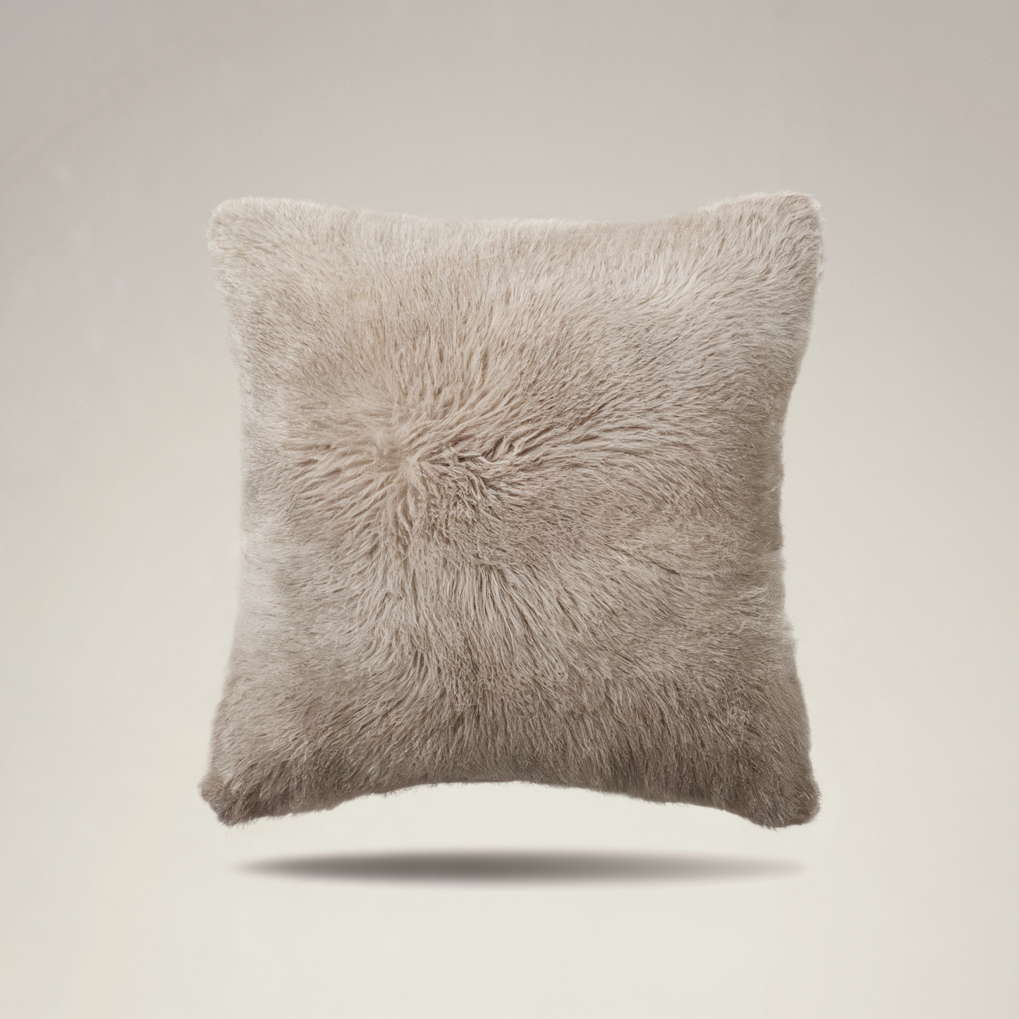 Alpaca fur cushion