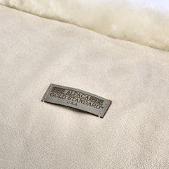 Alpaca fur cushion